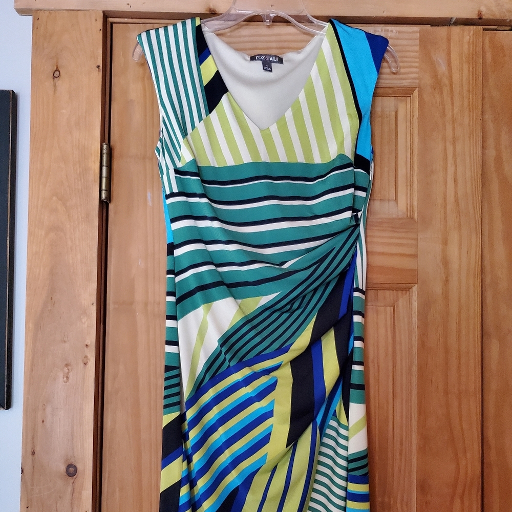 Cap sleeve knee length dress